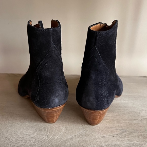 Isabel Marant Dacken Suede Ankle Boots - Picture 7 of 7